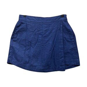 St.John's Bay - Women's Mid-Rise Skort - Navy Blue - 6